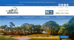 Desktop Screenshot of myrtle-beachgolf.com